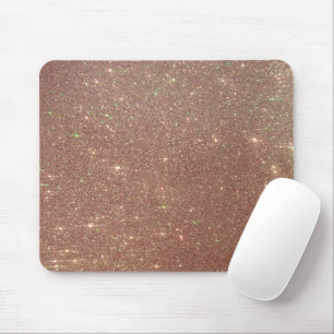 Mousepad Rosa - Brilho Rosa Dourado