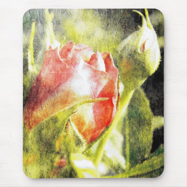 Mousepad Rosa Bud (Frente)