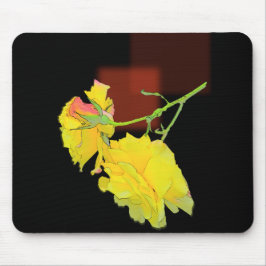 Mousepad Rosa Cubist