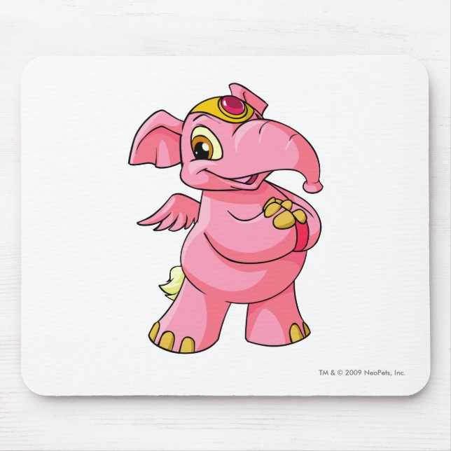 Mousepad Rosa de Elephante (Frente)