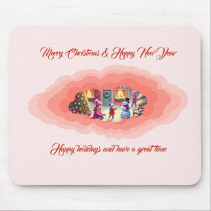 Mousepad Rosa de Natal