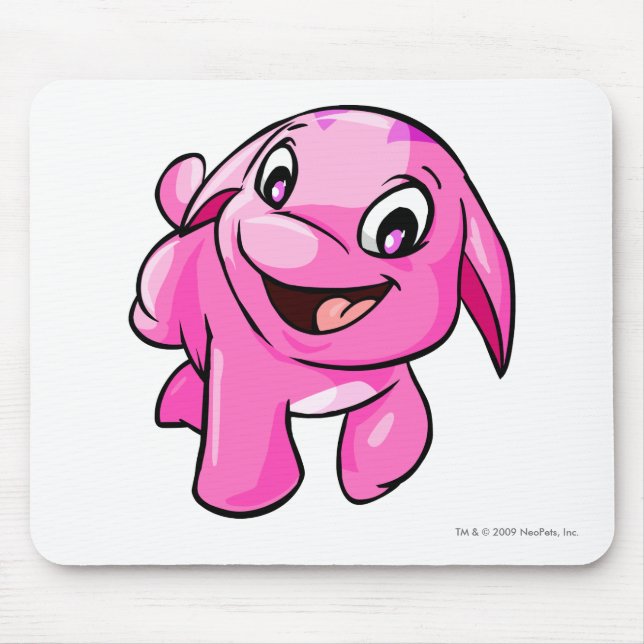 Mousepad Rosa de Poogle (Frente)