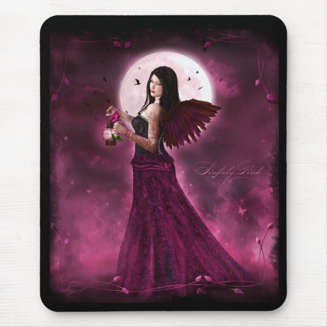 Mousepad Rosa de Sinfuly (Frente)