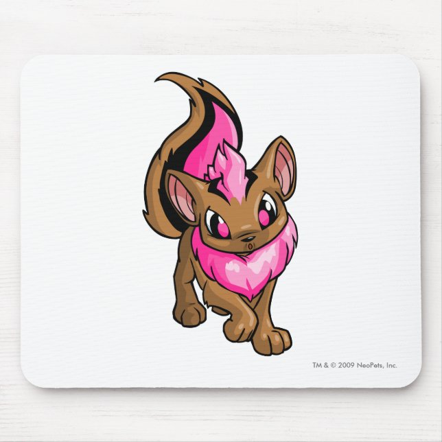 Mousepad Rosa de Xweetok (Frente)