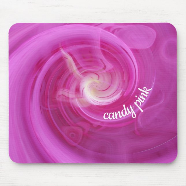 Mousepad rosa doce (Frente)