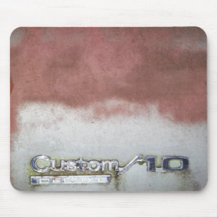 Mousepad rosa e branco deluxe personalizados