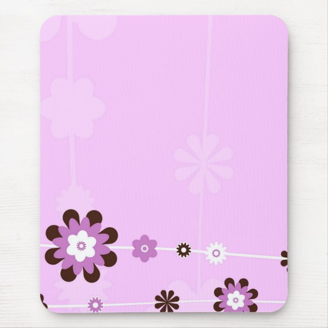 Mousepad Rosa e Castanho (Frente)