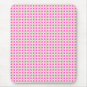 Mousepad Rosa e Verde Floral