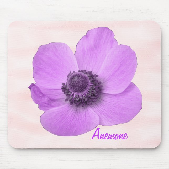 Mousepad Rosa Girly Personalizável (Frente)