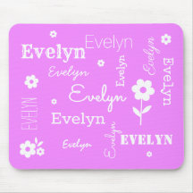 Rosa quente com flores brancas, proteção personali