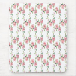 Mousepad Rosa Rosa Rosa Rosa chique Floral