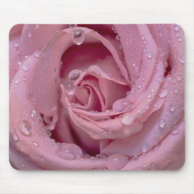 Mousepad Rosa Rosa Rosa Rosa Rosa com Colírio (Frente)
