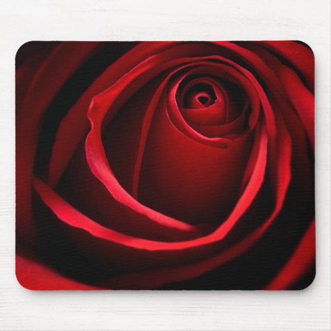Mousepad Rosa Vermelha (Frente)