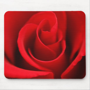 Mousepad rosa vermelha