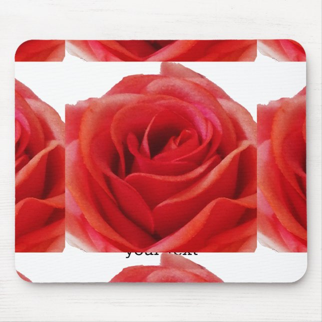 Mousepad Rosa vermelha (Frente)