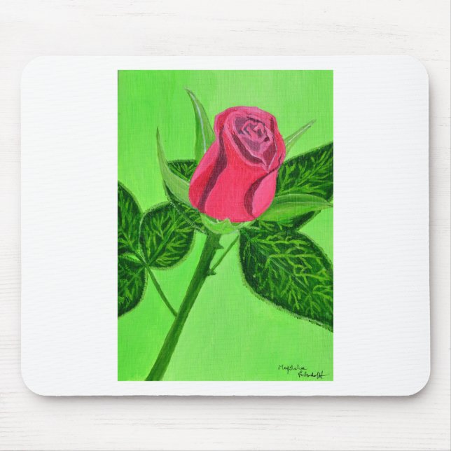 Mousepad Rosa vermelha (Frente)