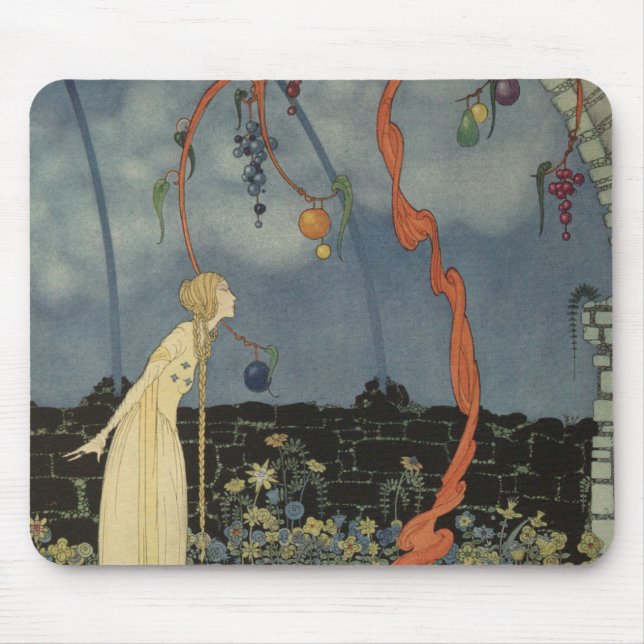 Mousepad Rosáalia viu antes de seus olhos uma árvore (Frente)