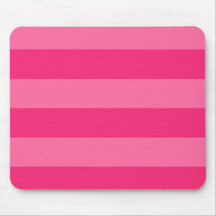 Mousepad Rosas claro e tiras rosadas a quente
