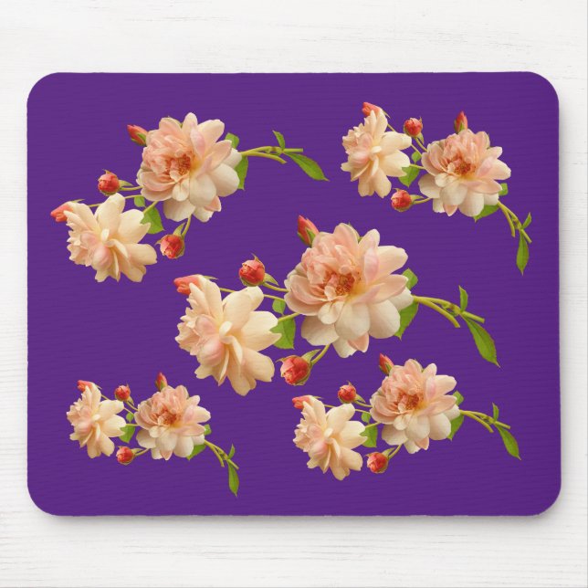 Mousepad Rosas coloridas (Frente)