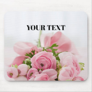 Mousepad Rosas cor-de-rosa românticos