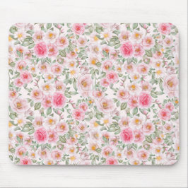 Mousepad Rosas de jardim de delírio