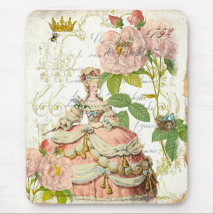 Mousepad Rosas de Versalhes Reine Marie Antoinette