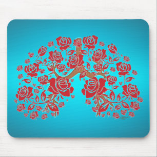 Mousepad Rosas e esperança