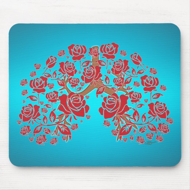 Mousepad Rosas e esperança (Frente)