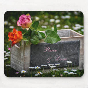 Mousepad Rosas e estrados