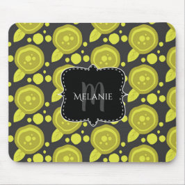 Mousepad Rosas Florais para Bolinhas de Pad de Mouse Person