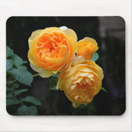 Mousepad Rosas ingleses amarelos