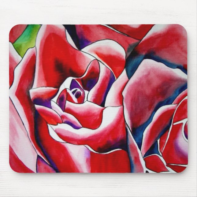 Mousepad Rosas macro rosa (Frente)