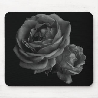 Mousepad Rosas Pretas Góticas
