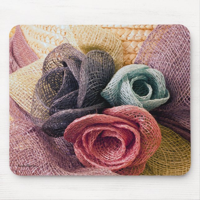 Mousepad Rosas Raffia (Frente)