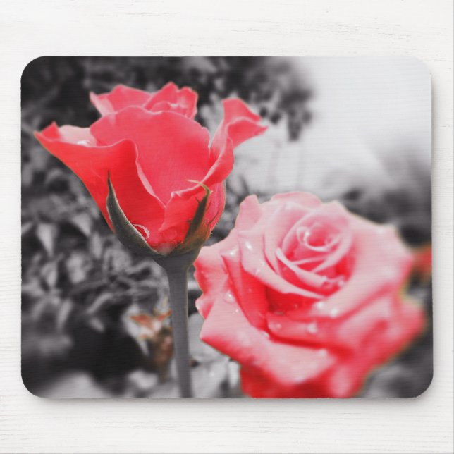 Mousepad Rosas Românticas (Frente)