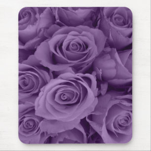 Mousepad rosas roxos