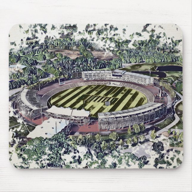 Mousepad Rose Bowl Southampton Cricket Ground Artistic (Frente)