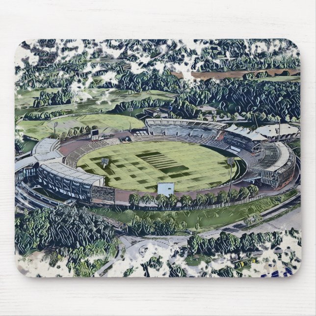 Mousepad Rose Bowl Southampton Cricket Ground Artistic (Frente)