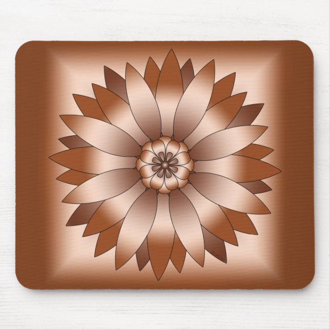 Mousepad Rosette de cobre (Frente)