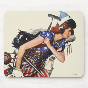 Mousepad Rosie ao salvamento