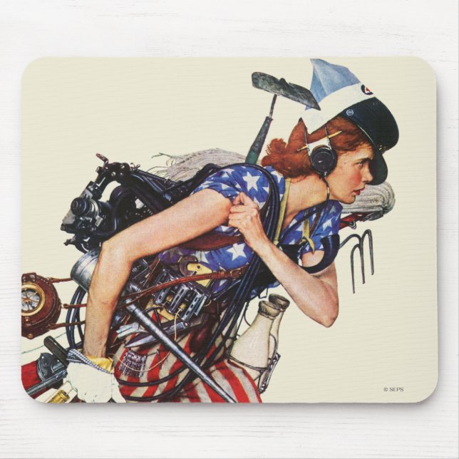 Mousepad Rosie ao salvamento (Frente)