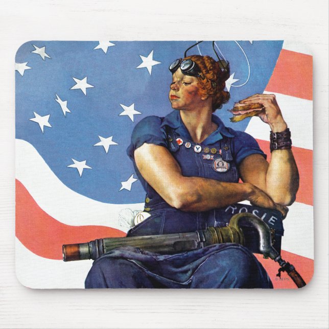Mousepad "Rosie o rebitador " (Frente)