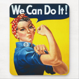 Mousepad Rosie The Riveter