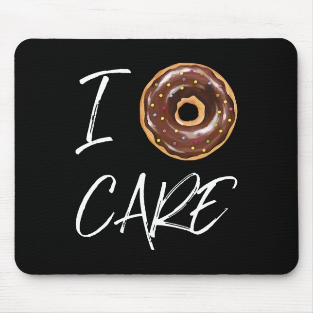 Mousepad Rosquinha Cuida Engraçado Piada De Noz (Frente)