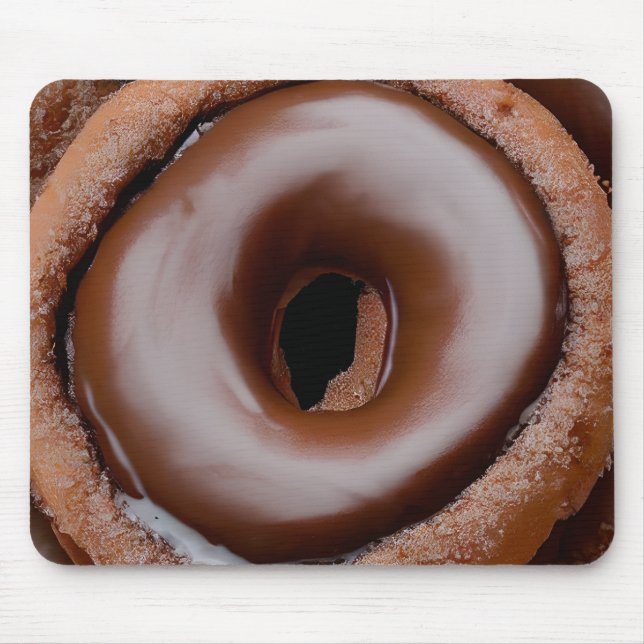 Mousepad Rosquinha de Fosco de chocolate (Frente)
