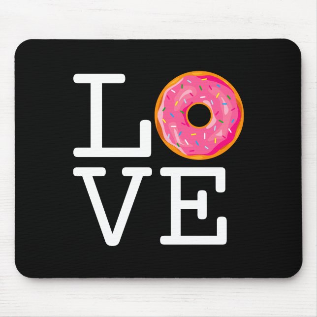 Mousepad Rosquinha Love (Frente)
