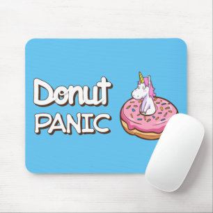 Mousepad Rosquinha Panic Unicorn