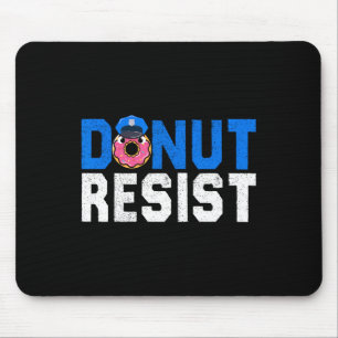 Mousepad Rosquinha resiste a polícia engraçada Rosquinha tr