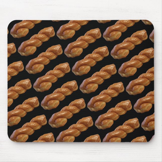 Mousepad Rosquinha vitrificada da torção (Frente)