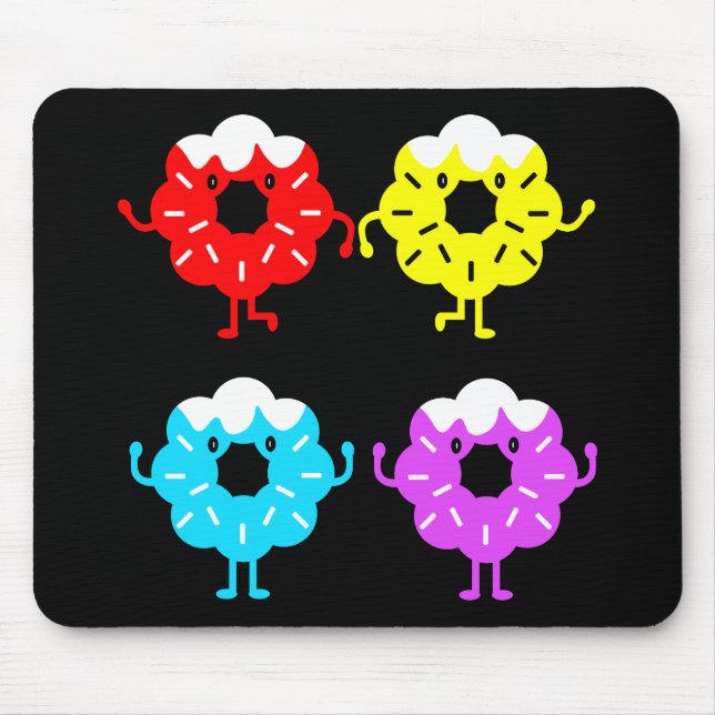 Mousepad Rosquinhas Doughnut (Frente)